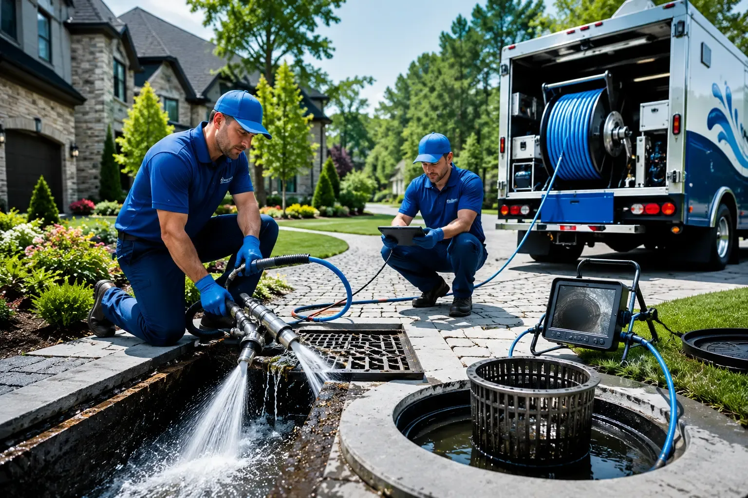 Local outdoor drain cleaning professionals in Harrison Township, MI